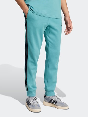 ADIDAS SPORTSWEAR Tapered Sports trousers in Blue: front
