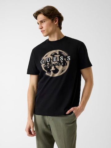 GUESS Shirt in Black: front