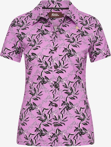 4funkyflavours Blouse in Purple: front