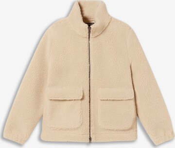 Geacă de iarnă de la Thinking MU pe alb: față