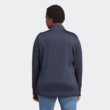 ADIDAS TERREX Athletic Fleece Jacket in Blue