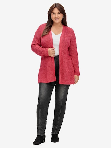 Cardigan SHEEGO en rose