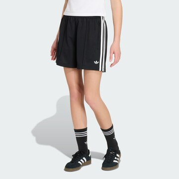 ADIDAS ORIGINALS Loosefit Shorts 'Firebird' in Schwarz: Vorderseite