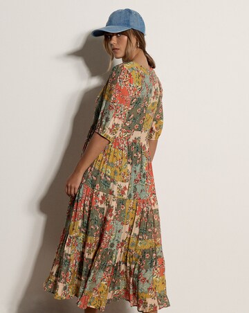 Apricot Dress ' ' in Green