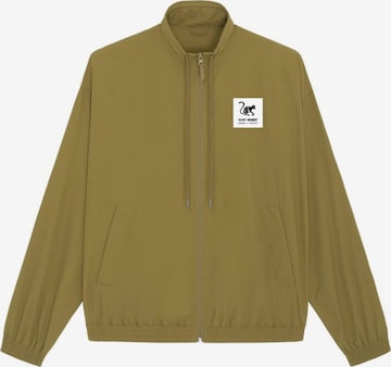 Giacca funzionale di Surf Monkey in giallo: frontale