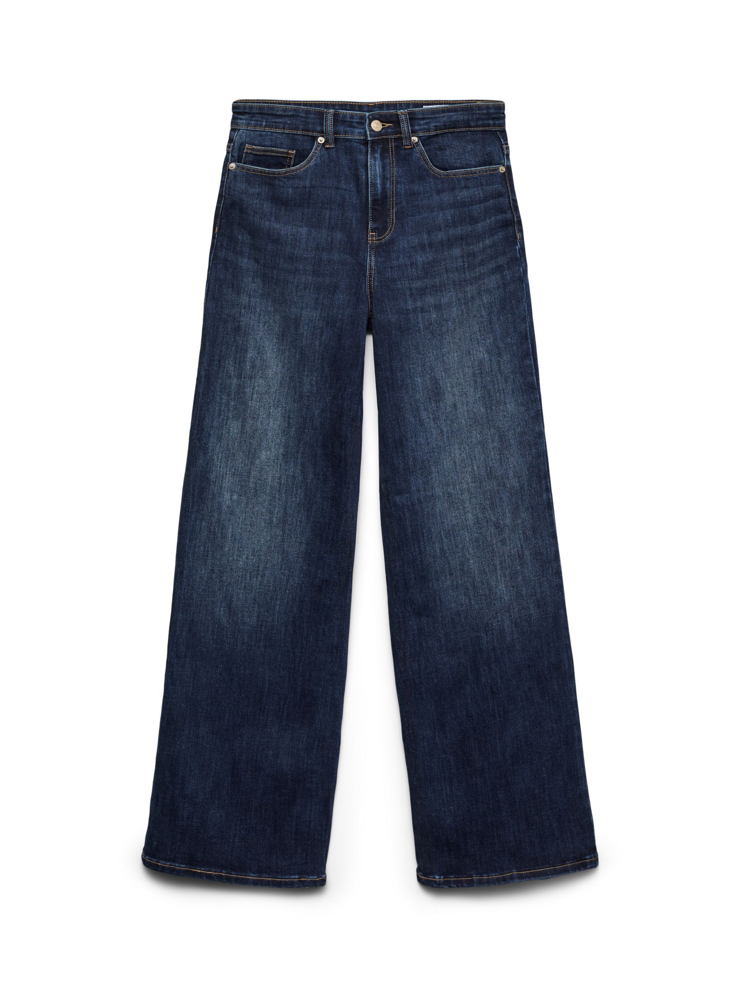 VERO MODA Wide leg Jeans 'VMOlivia' in Blue: front