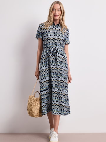 Rochie tip bluză de la STREET ONE pe albastru: față