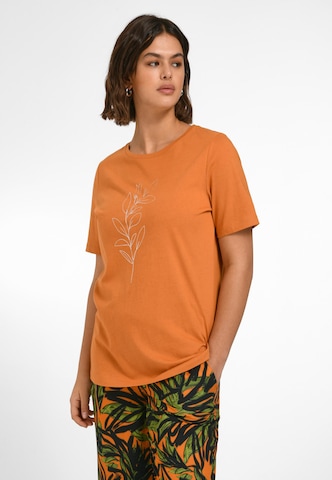Emilia Lay Shirt in Oranje: voorkant