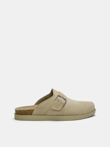 Sabots Pull&Bear en beige