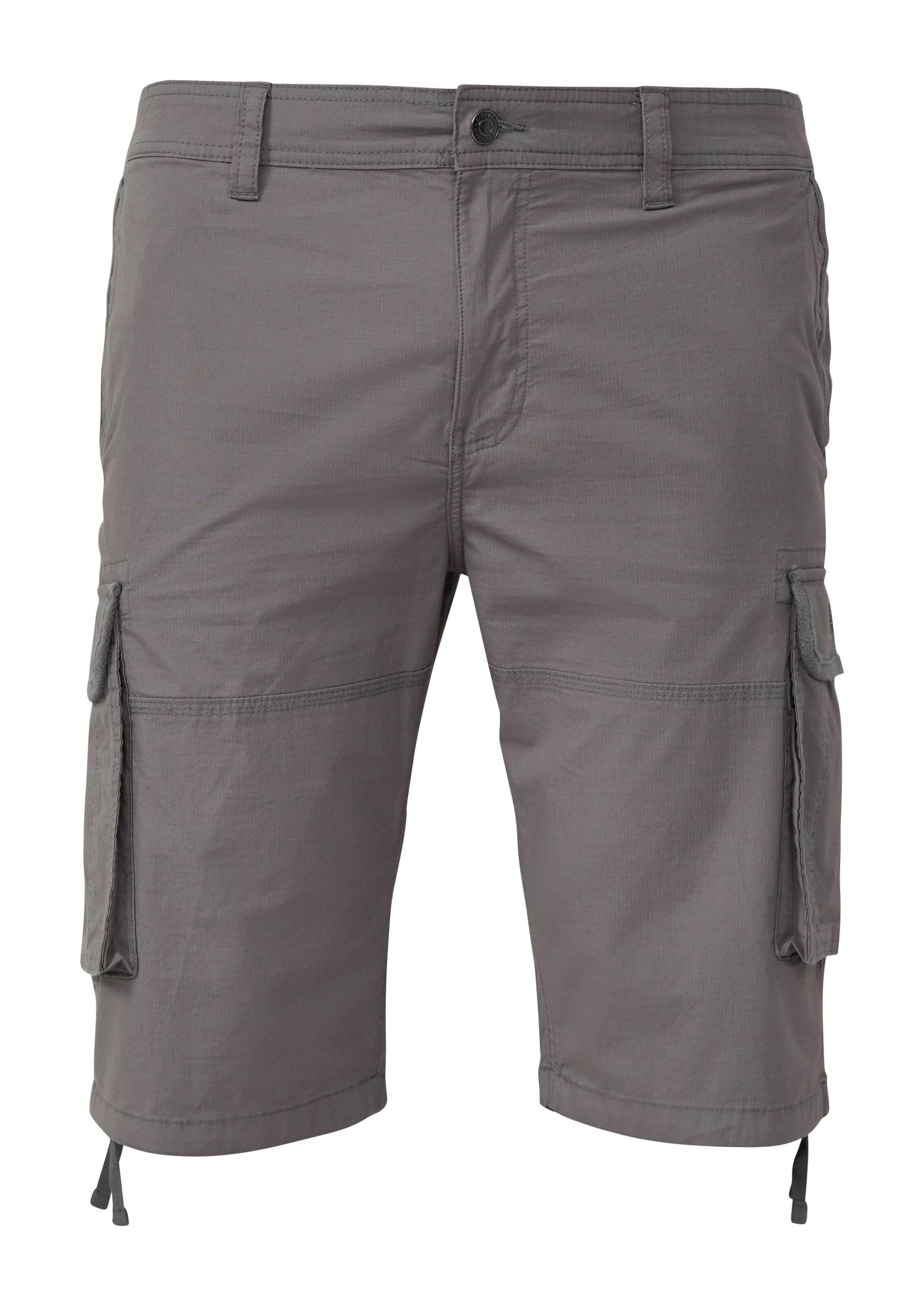 s.Oliver Men Big Sizes Regular Cargohose in Grau: Vorderseite