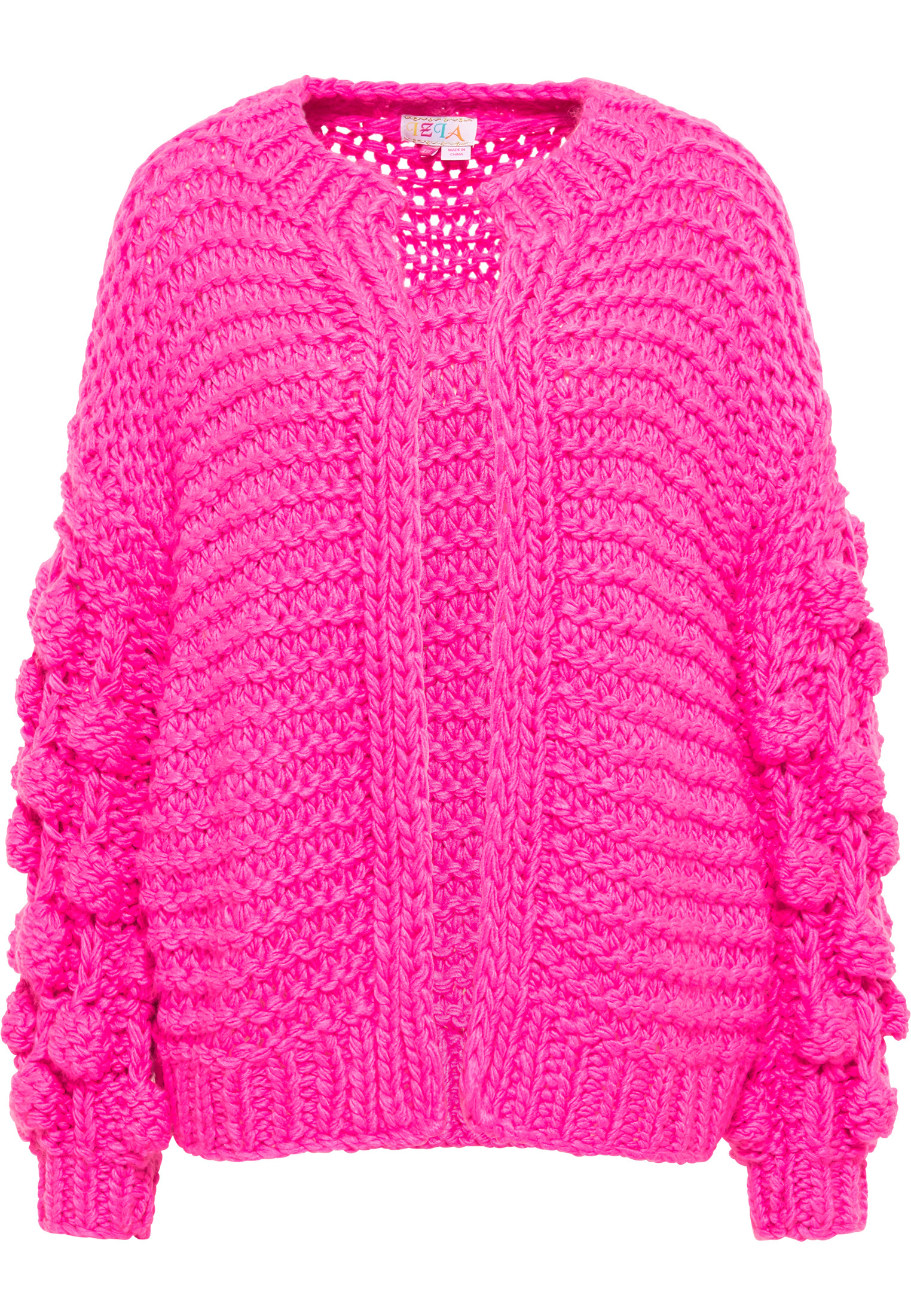 IZIA Giacchetta extra large in Rosa Neon 