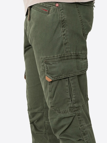 TIMEZONE Slim fit Cargo Pants 'Ben' in Green