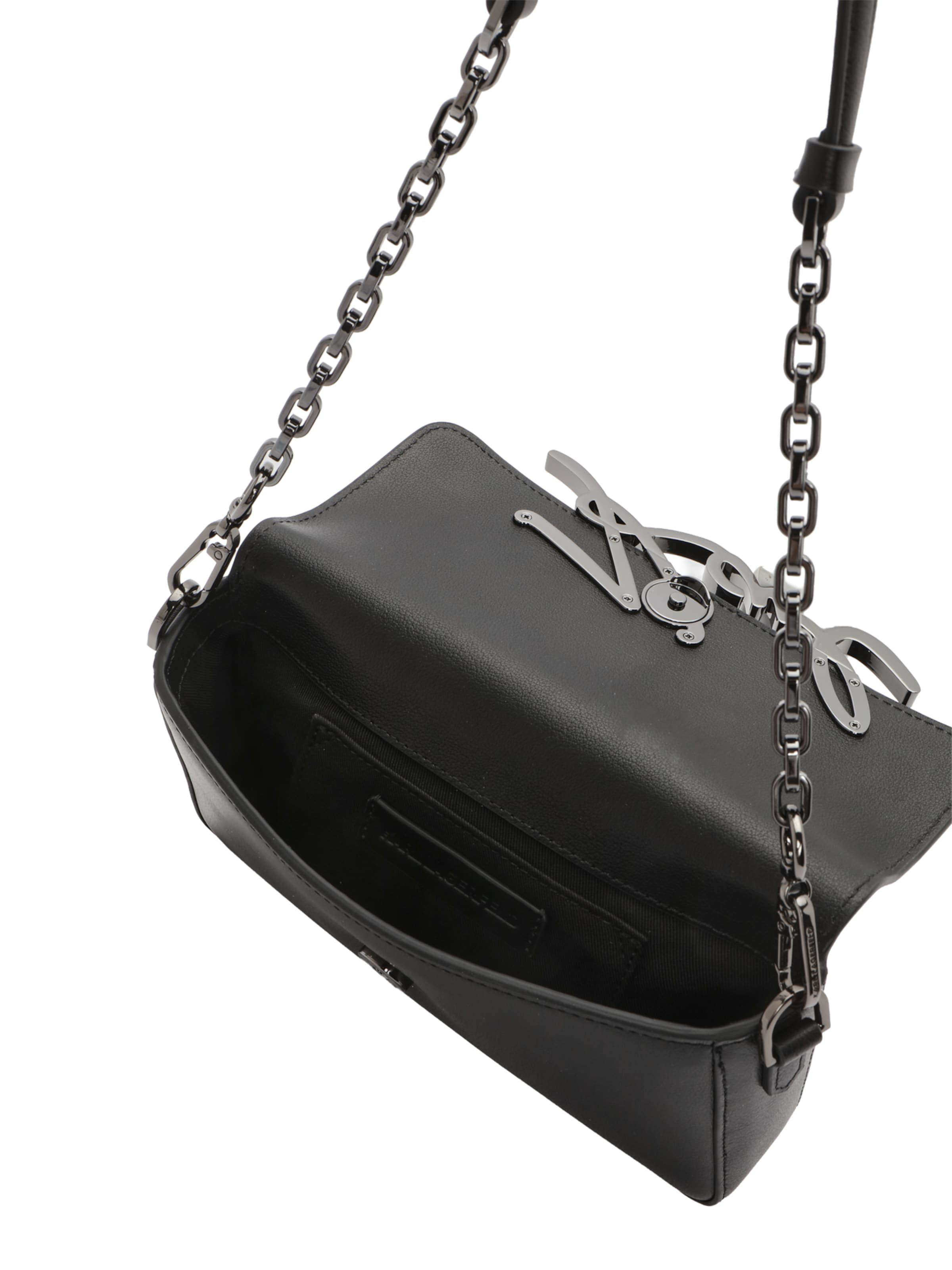 Karl Lagerfeld Shoulder Bag 'K/SIGNATURE 2.0' in Black