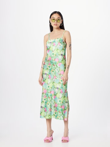 Robe Nasty Gal en vert : devant