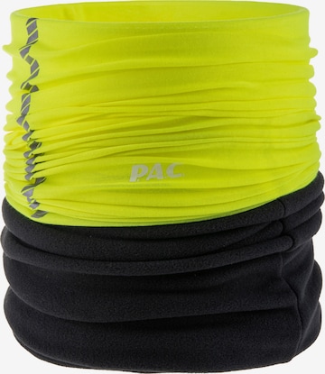 P.A.C. Sports Scarf in Yellow: front