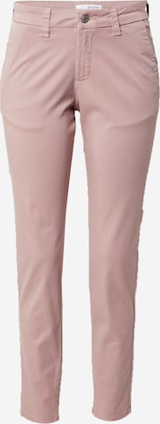 Effilé Pantalon 'Miley' SELECTED FEMME en rose : devant