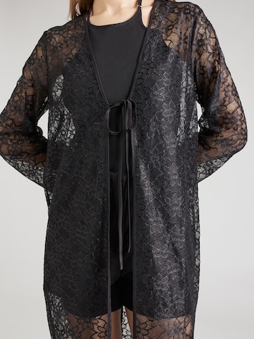 PIECES Kimono 'ATILDE' in Schwarz