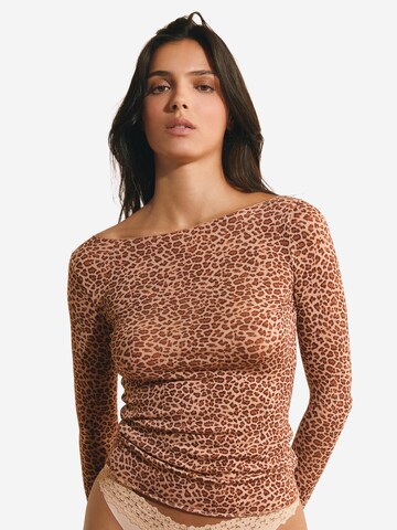 Maglietta intima 'Warmlight' di ETAM in beige