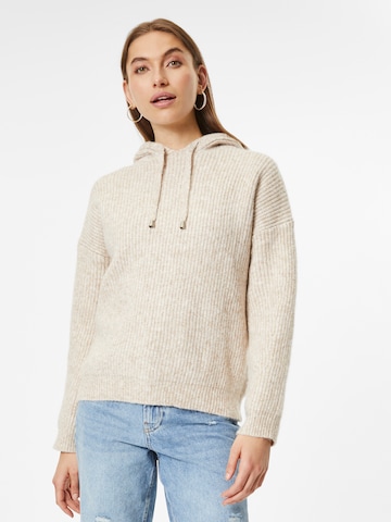 ABOUT YOU Sweater 'Viola' in Beige: front