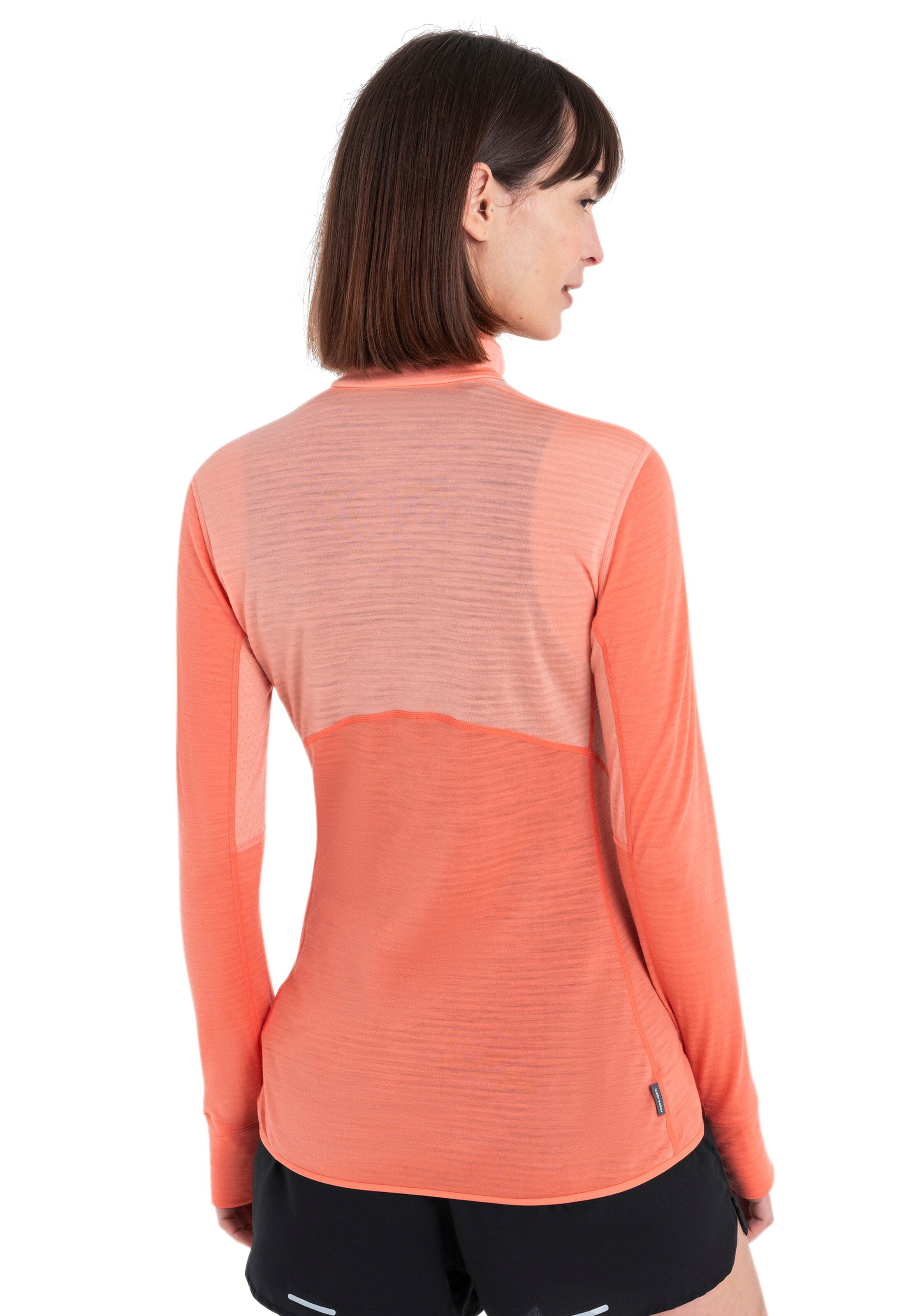 ICEBREAKERSportska sweater majica 'Realfleece Descender' - narančasta boja