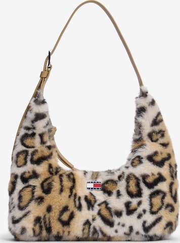 Tommy Jeans Schultertasche 'CITY' in Braun: Vorderseite