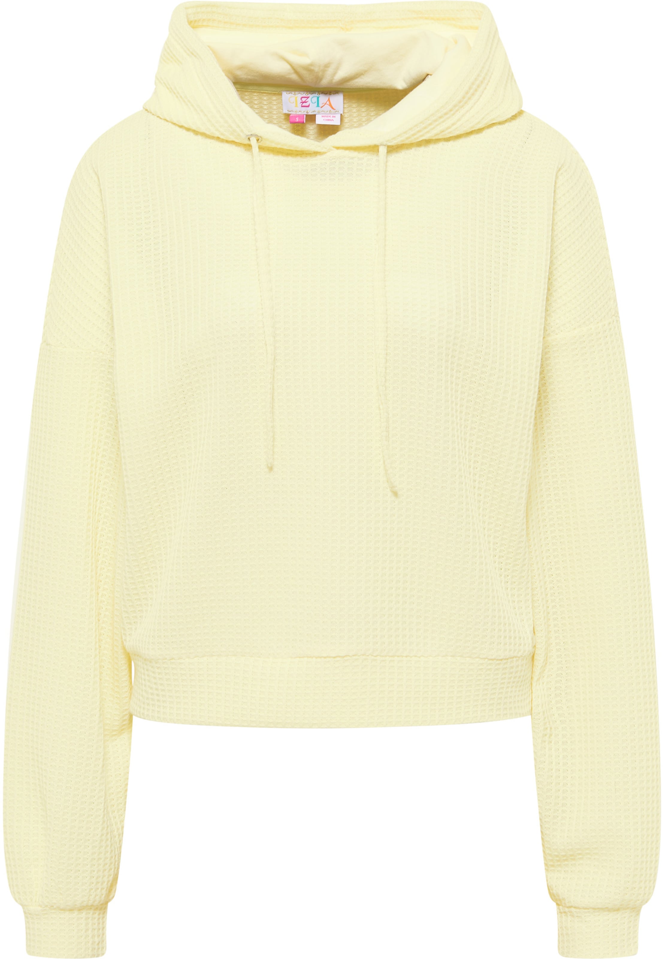 IZIA Regular Sweatshirt in Yellow: front