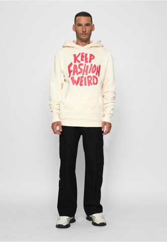 9N1M SENSE Sweatshirt 'Keep Fashion Weird' in White
