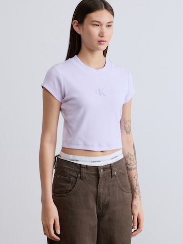 Maglietta di Calvin Klein Jeans in lilla