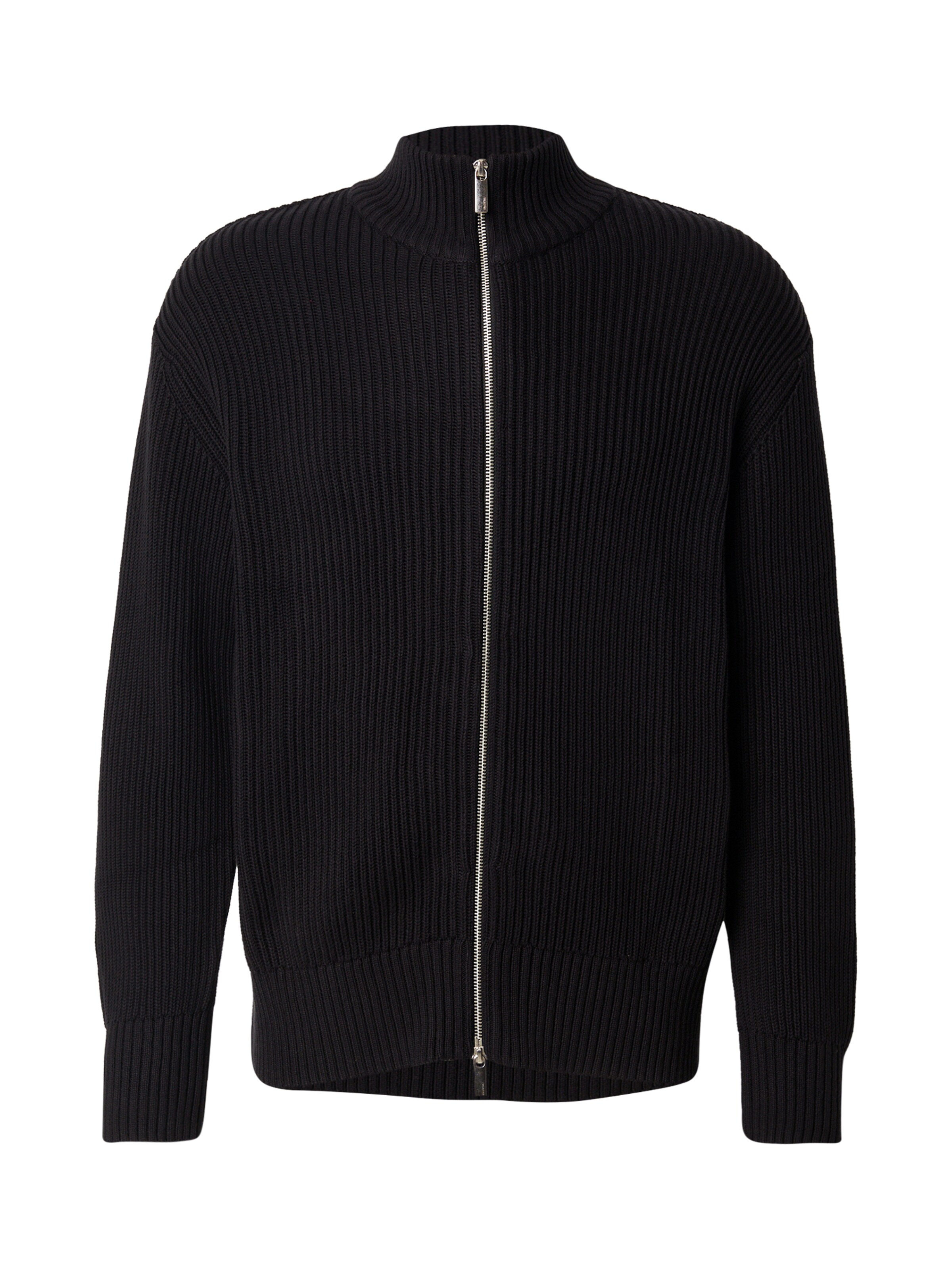 Vestes en maille 'SLHDRY' SELECTED en noir : devant