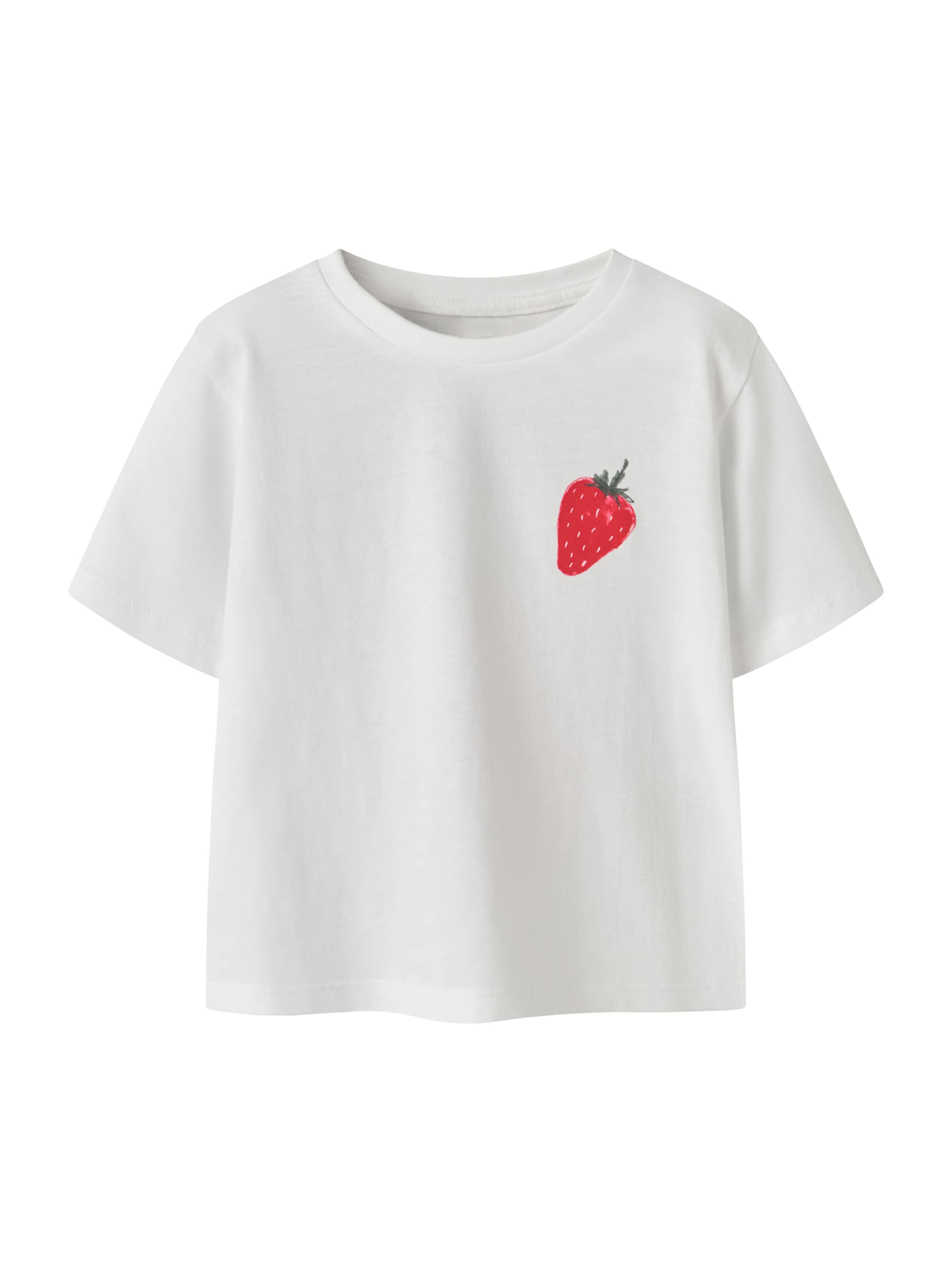 NAME IT Μπλουζάκι 'NMFJAYSLINE' σε λευκό: μπροστά