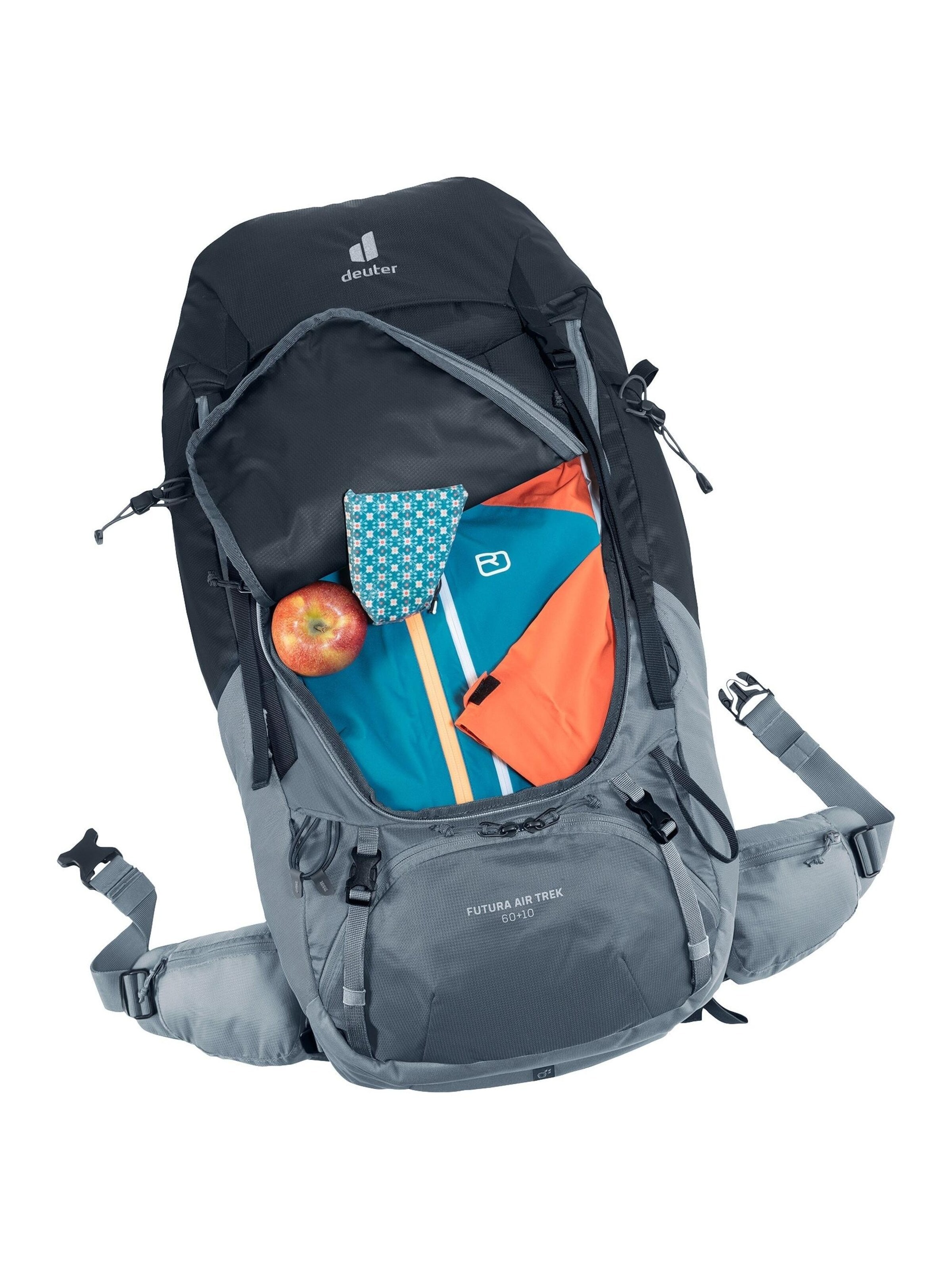 DEUTER Rucksack 'Futura Air Trek'‌‌‌‌‌‌‌ in Schwarz