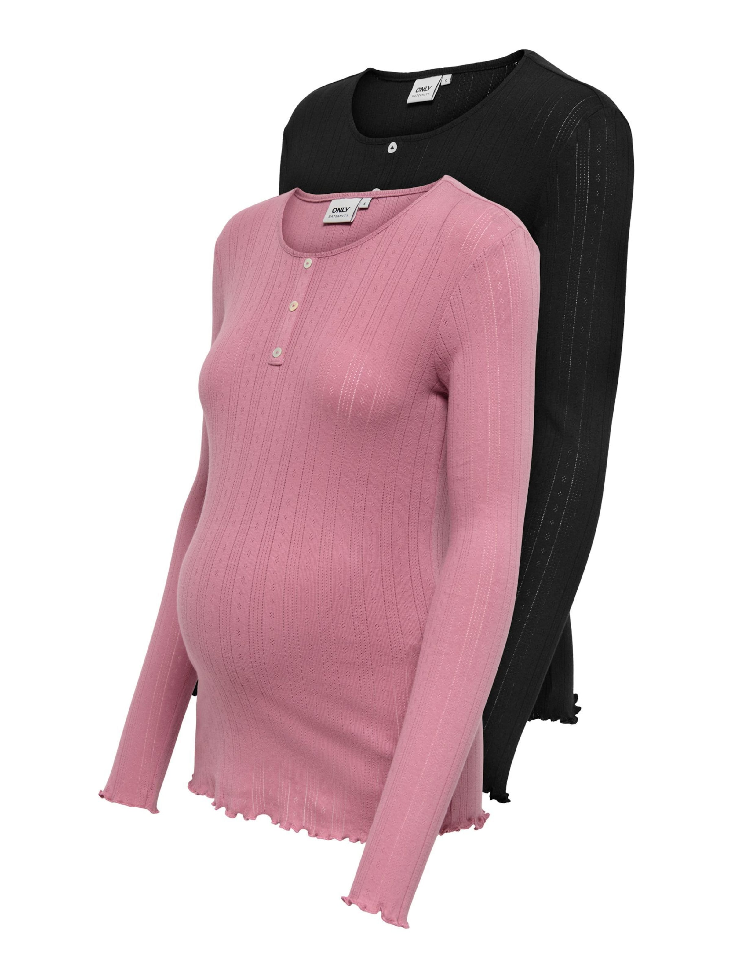 Only Maternity - Camiseta 'OLMVista' en rojo: frente