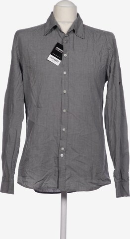 Pepe Jeans Button Up Shirt in M in Grey: front