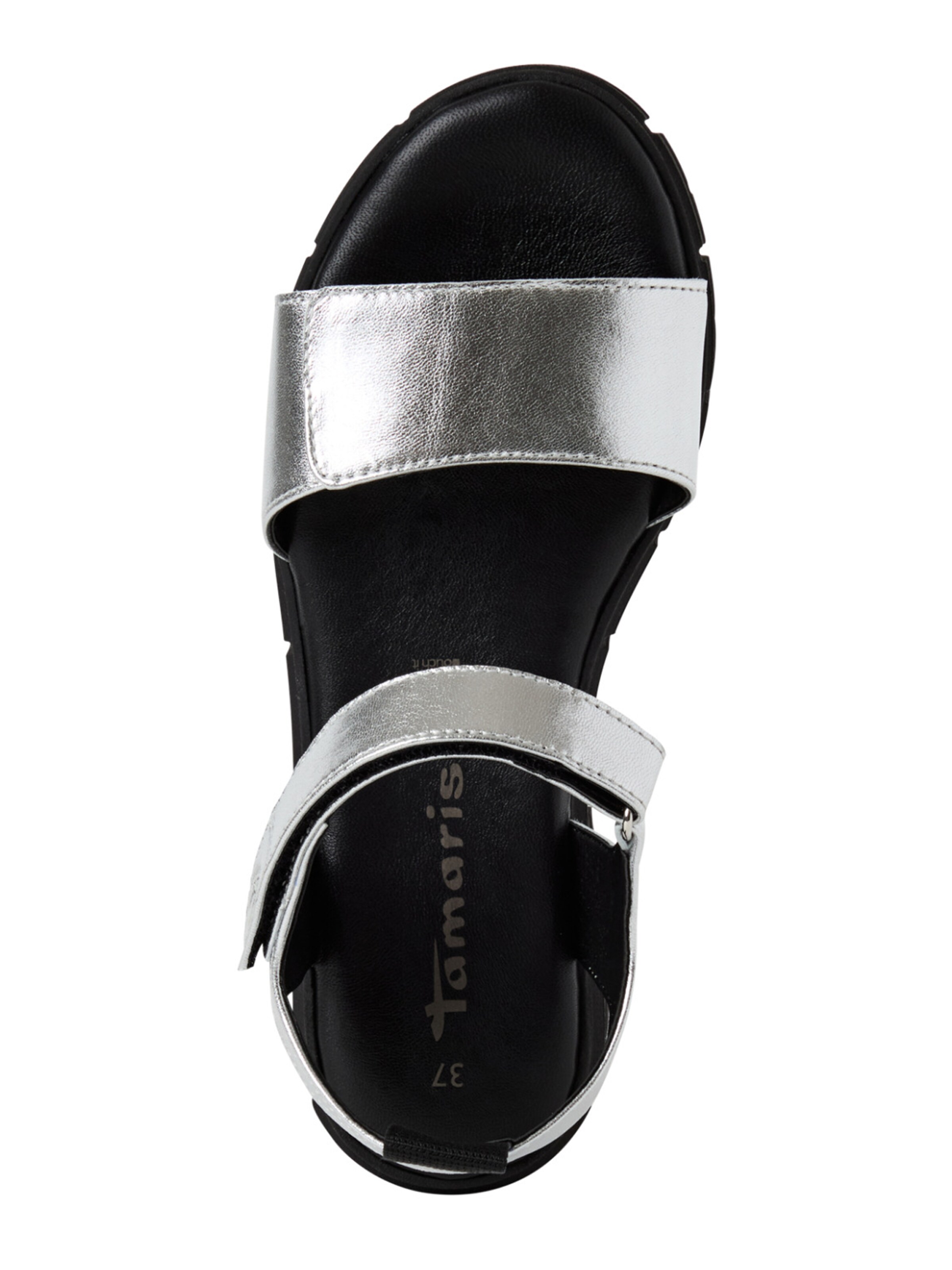 Sandales Tamaris en argent