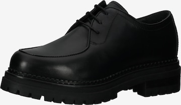Chaussure à lacets Nero Giardini en noir : devant