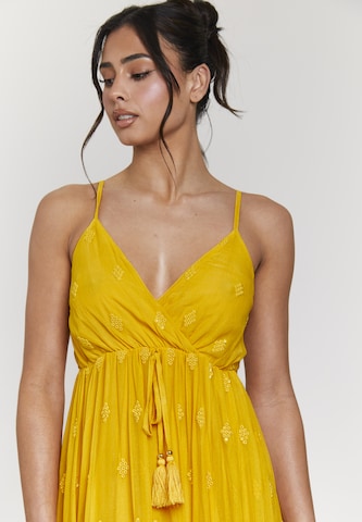 Robe South Beach en jaune