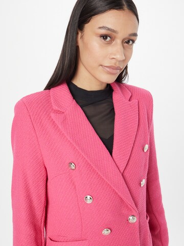 Wallis Curve Blazer in Pink