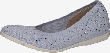 CAPRICE Ballet Flats in Blue: front