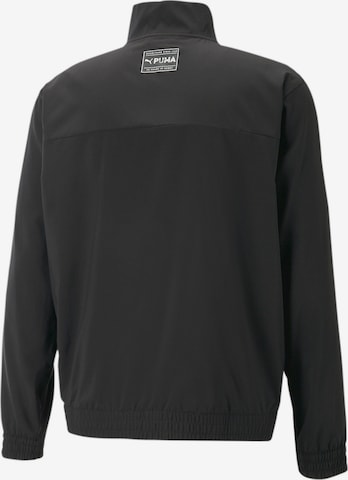 PUMA Sportjacke in Schwarz