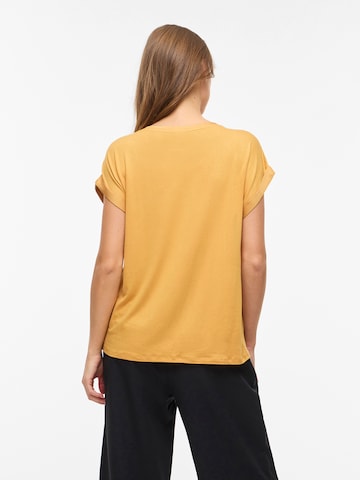 Tricou 'VIELLETTE' de la VILA pe galben