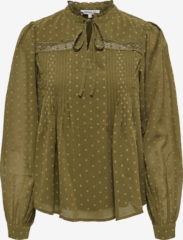 Camicia da donna 'ONLMADONNA' di ONLY in verde: frontale