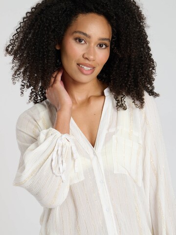South Beach Bluse in Weiß