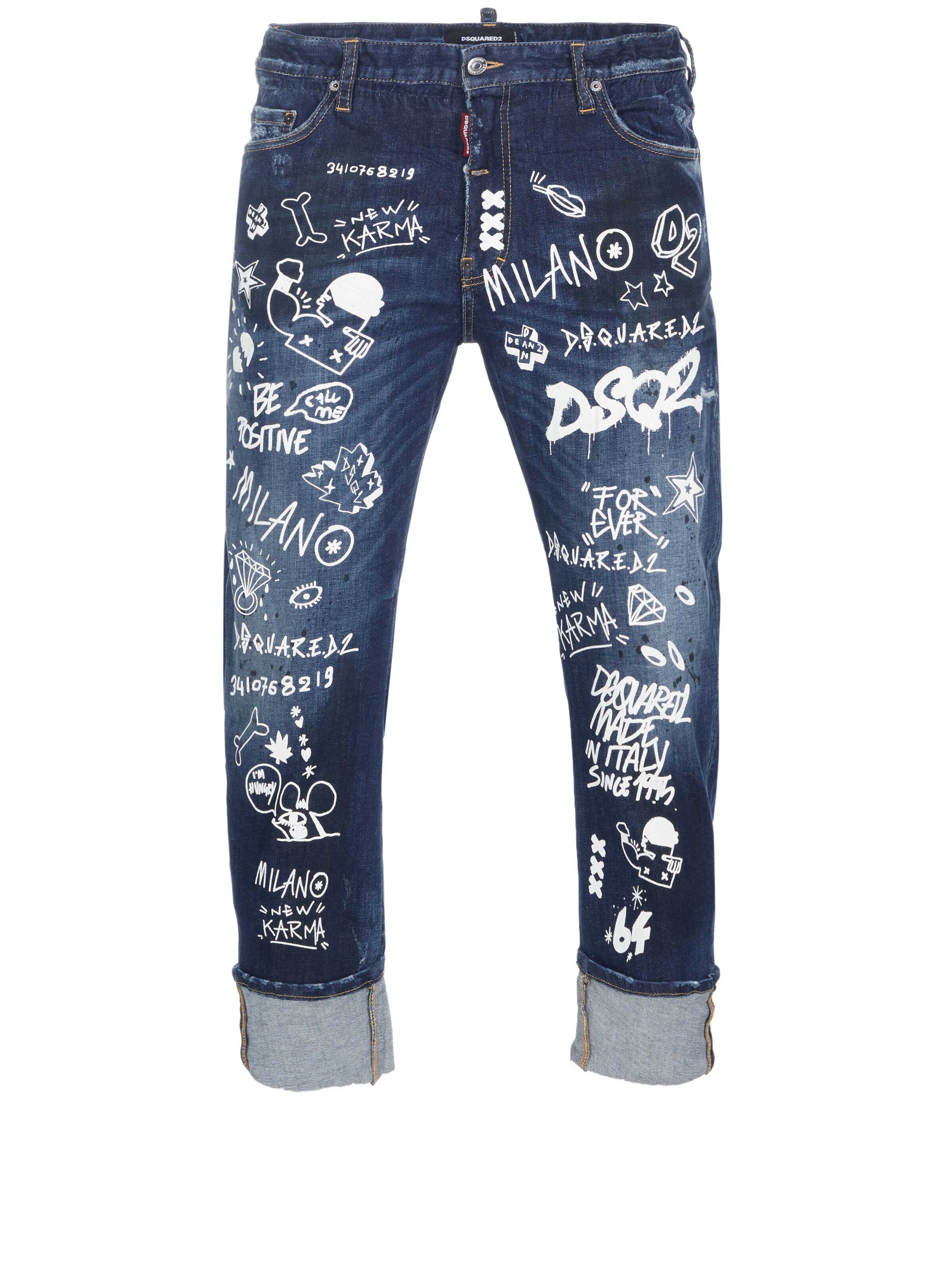 DS2 Regular Jeans in Blue: front