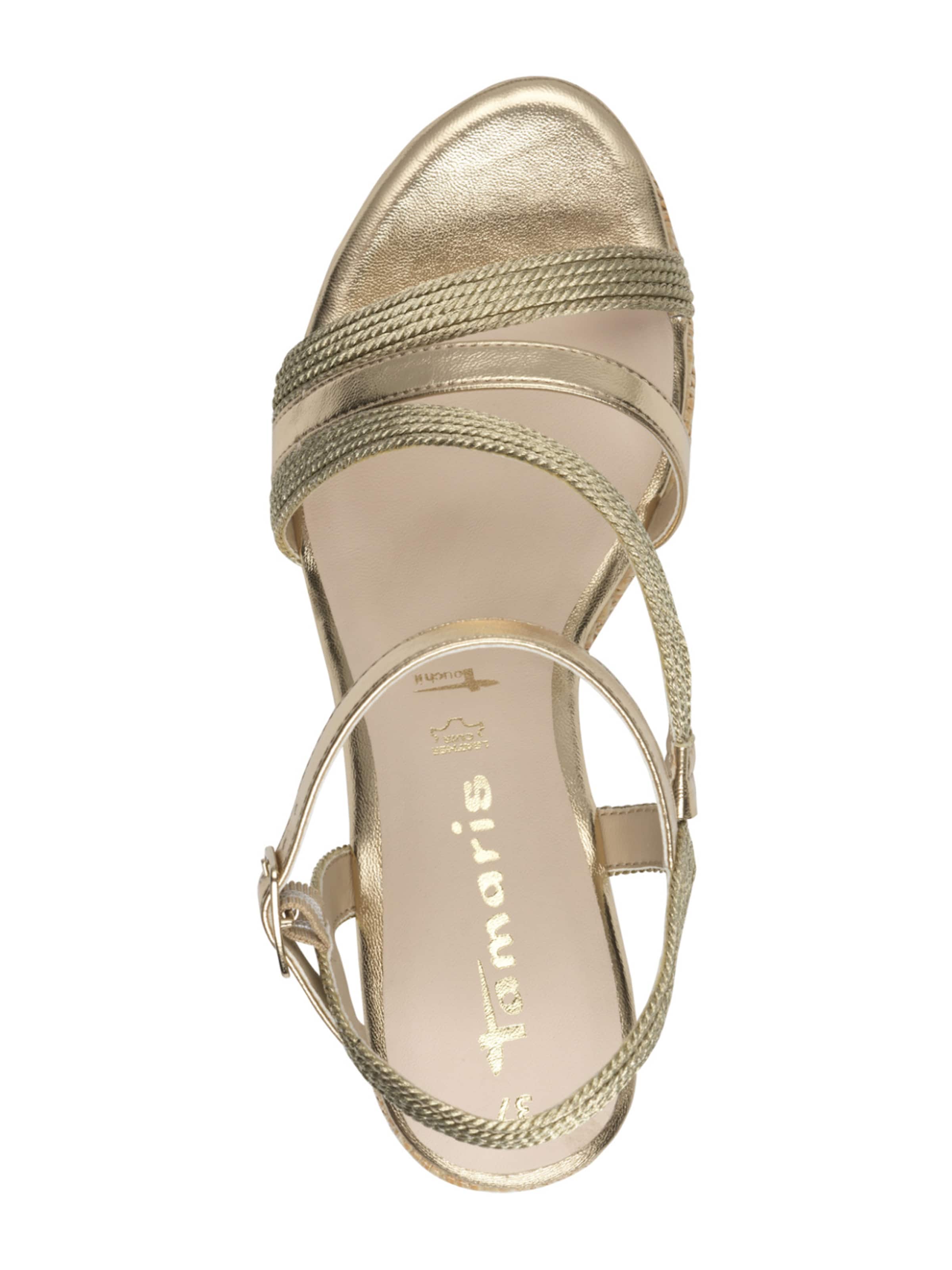 TamarisSandale s remenčićima - zlatna boja