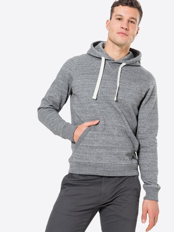 BLEND Regular Fit Sweatshirt 'BHNAP' in Grau: Vorderseite