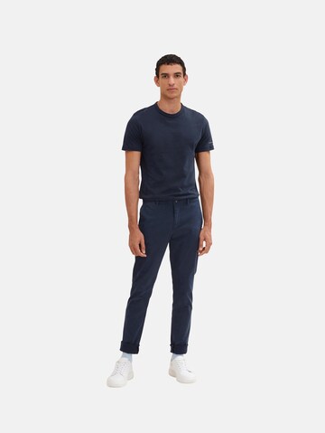 TOM TAILOR Regular Chino in Blauw