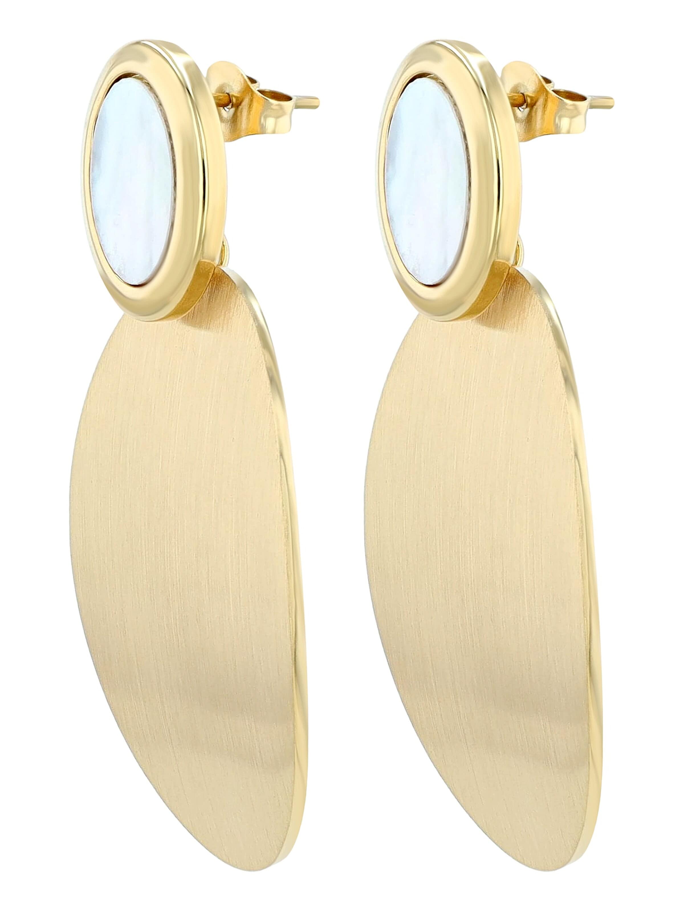 Akzent Earrings 'Valborga, langlebig' in Gold