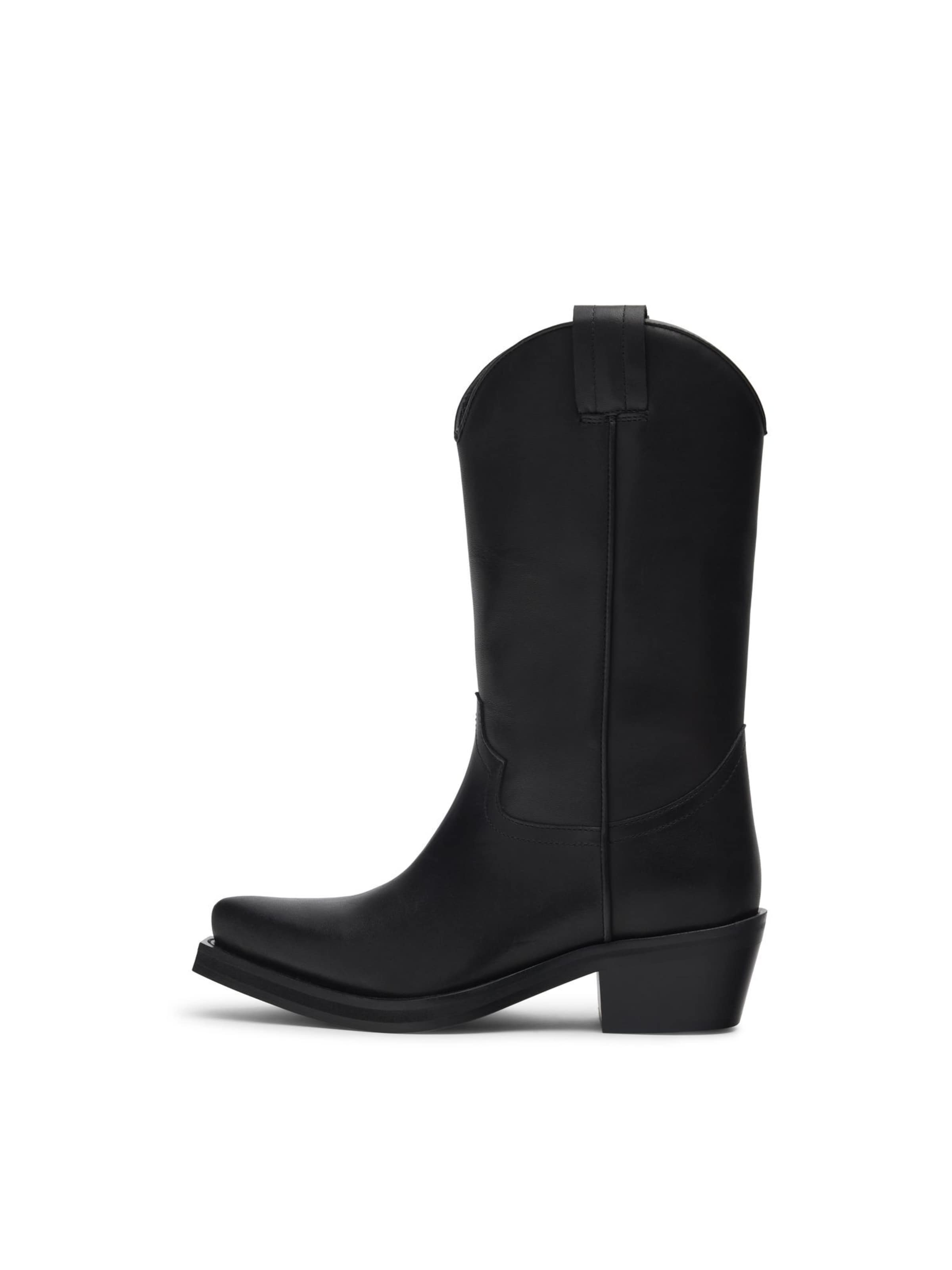 Bottes de cowboy SACHA en noir