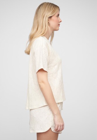 VILA Shirt 'Blomst' in Beige
