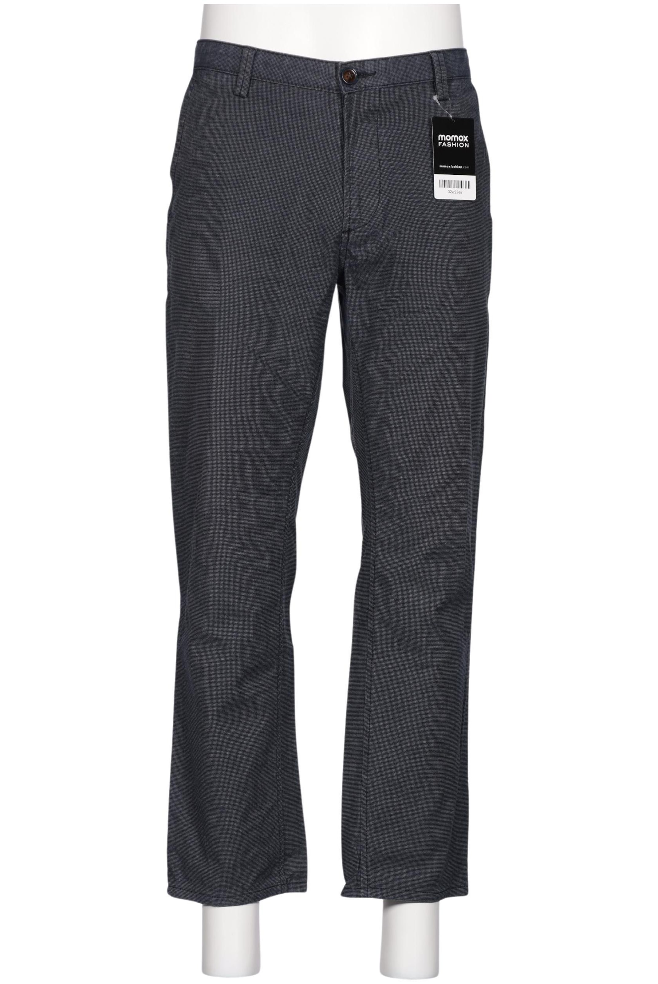 BOSS Black Stoffhose 33 in Grau: Vorderseite